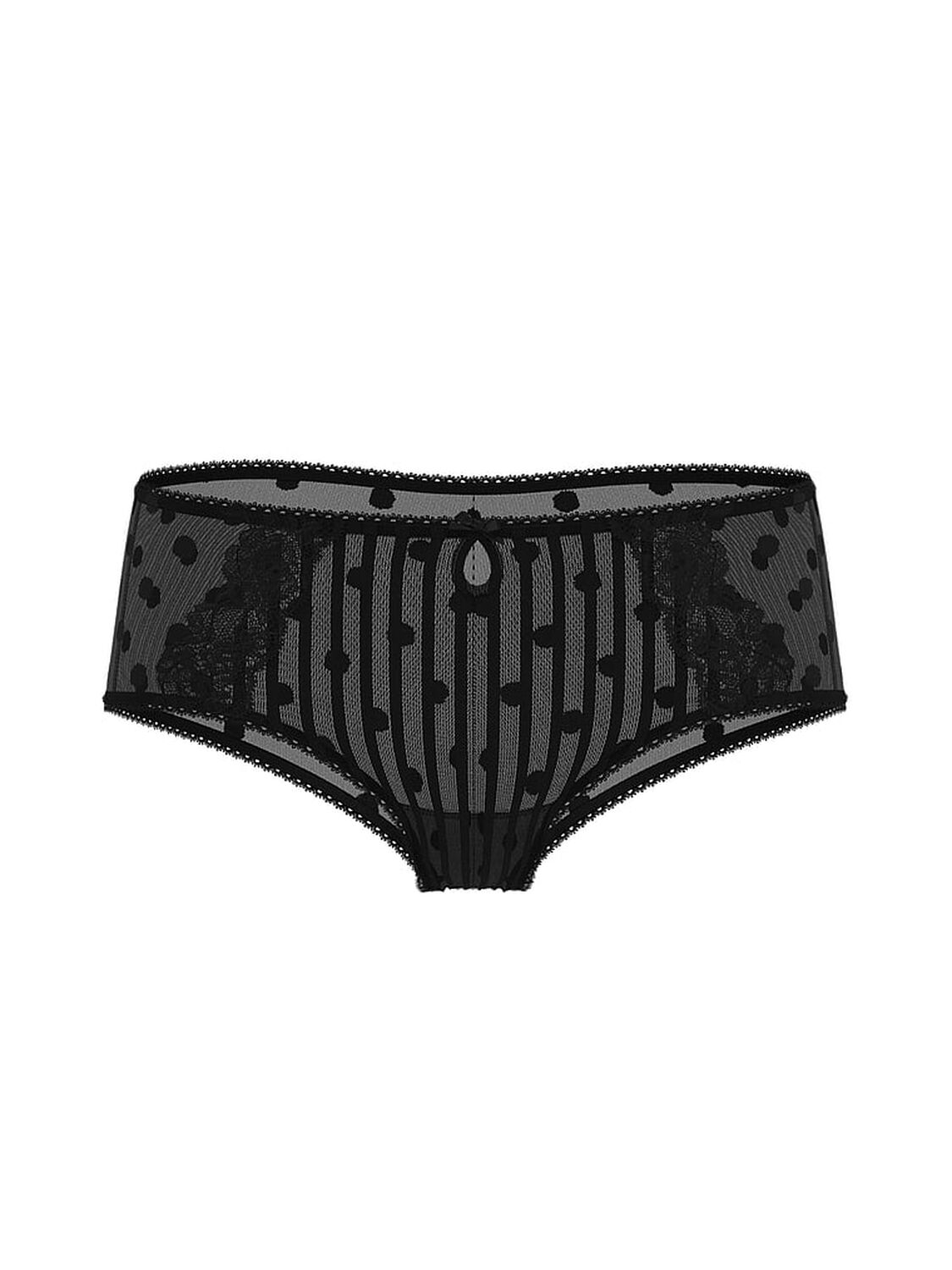 vs The Lacie Lacie Sheer Heritage Cheeky Panty Black 3 of 4 