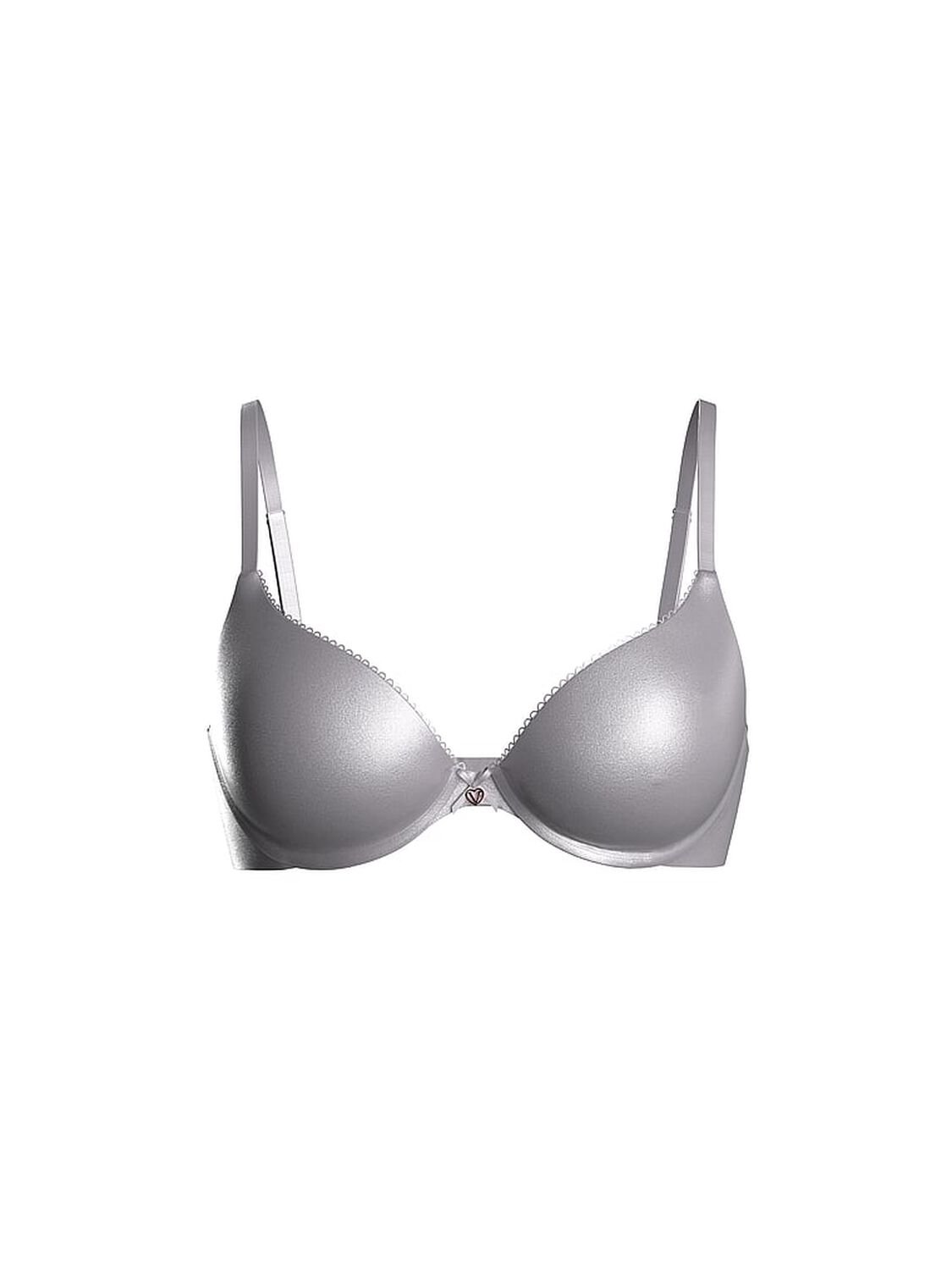 vs Body By Victoria Invisible Lift Unlined Smooth Demi Bra Crystal Lilac 3 of 3 