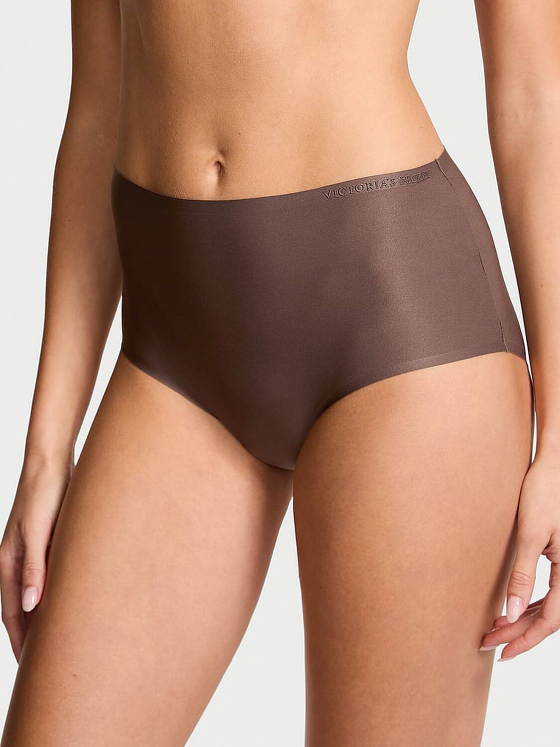 vs Body By Victoria Body by Victoria Flex Mid-Rise Modern Brief Panty French Roast 4 of 4 