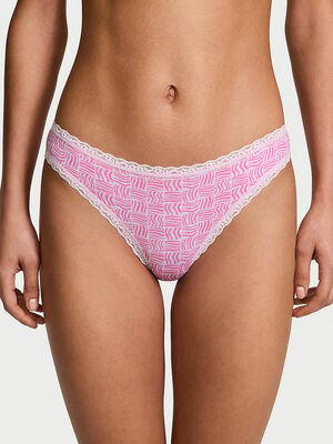 Lace-Waist Bikini Panty