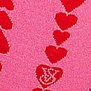 Seamless Heart Stripe Bikini Panty, Rose Garden Heart Stripes, swatch
