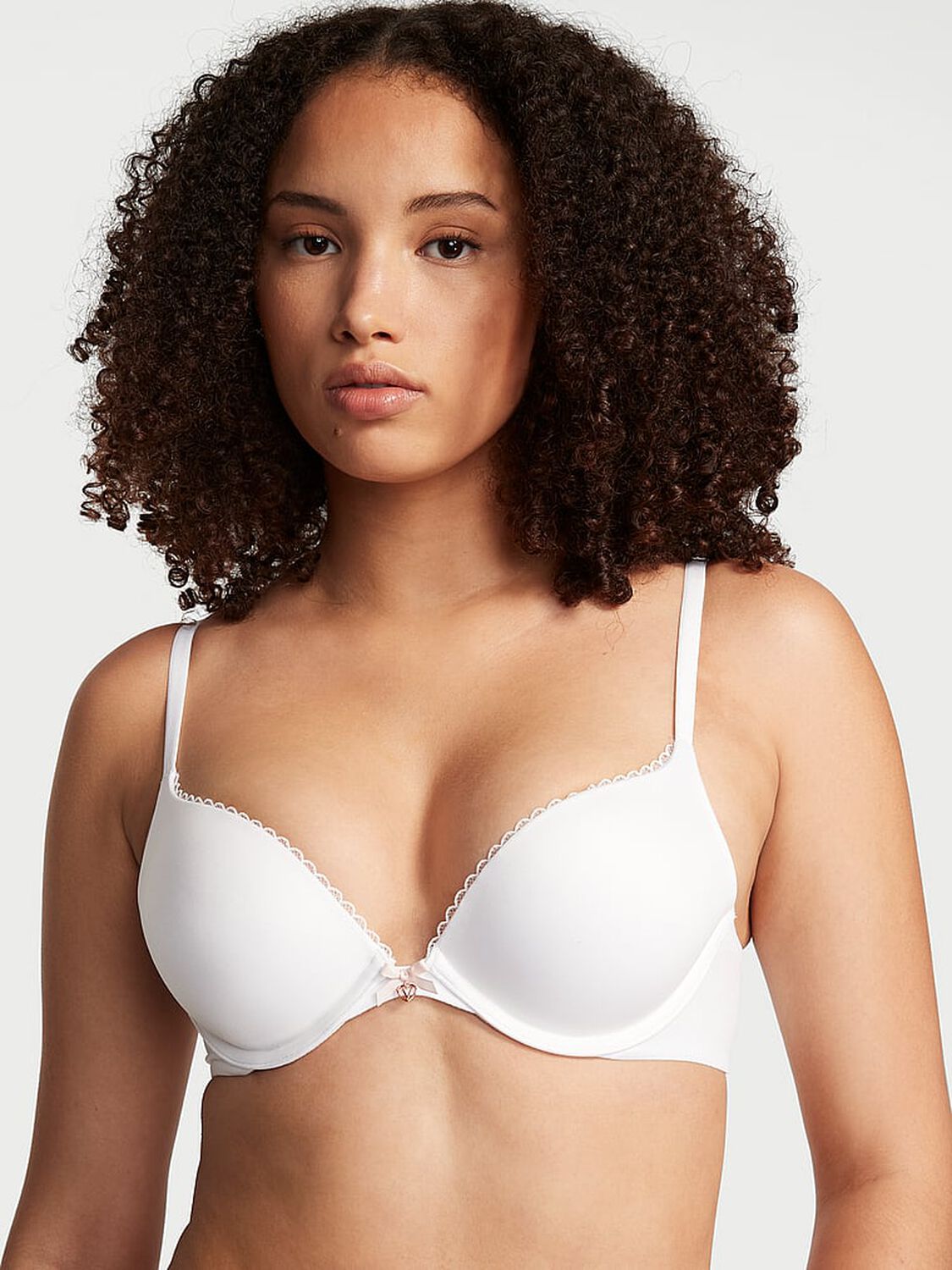 vs Body By Victoria Push-Up Smooth Bra White 3 of 3 