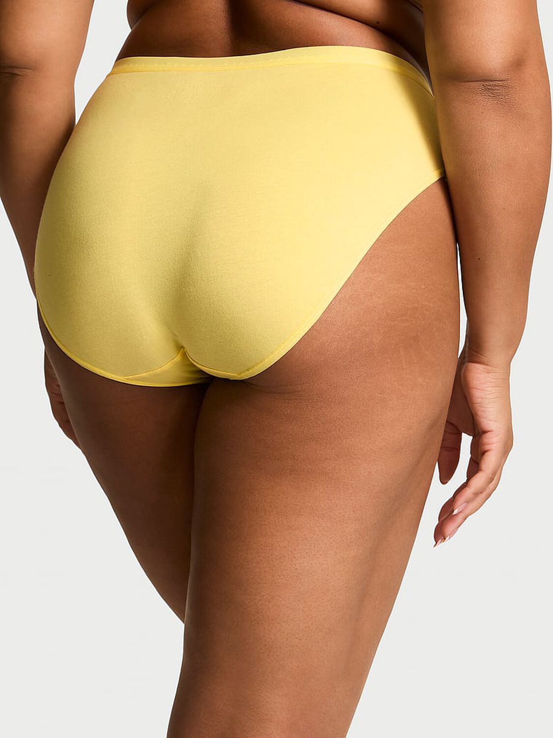 vs Victoria's Secret Stretch Cotton Brief Panty Yellow Tulip 2 of 3 