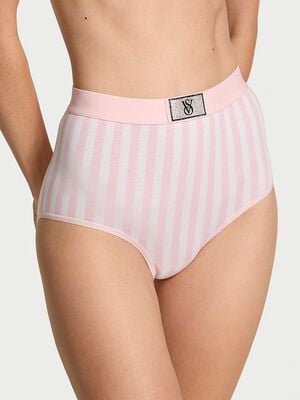 Logo Cotton Shine Patch Modern Brief Panty