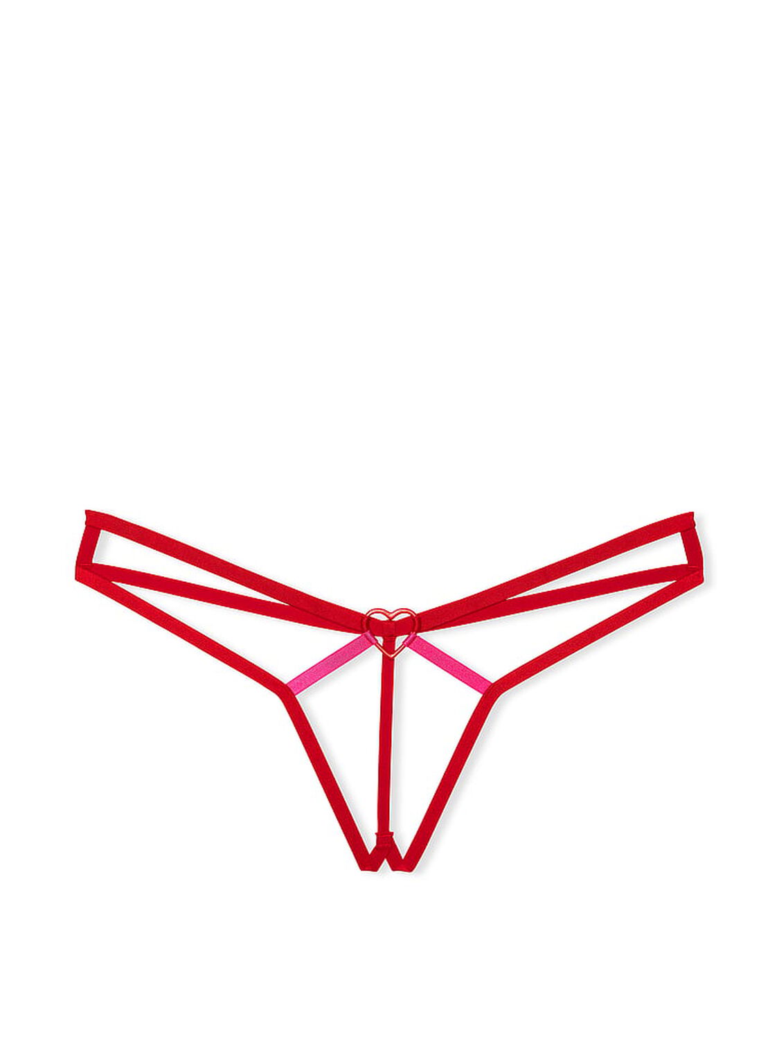 vs Very Sexy Crotchless Heartware Strappy V-String Panty 3 of 4 