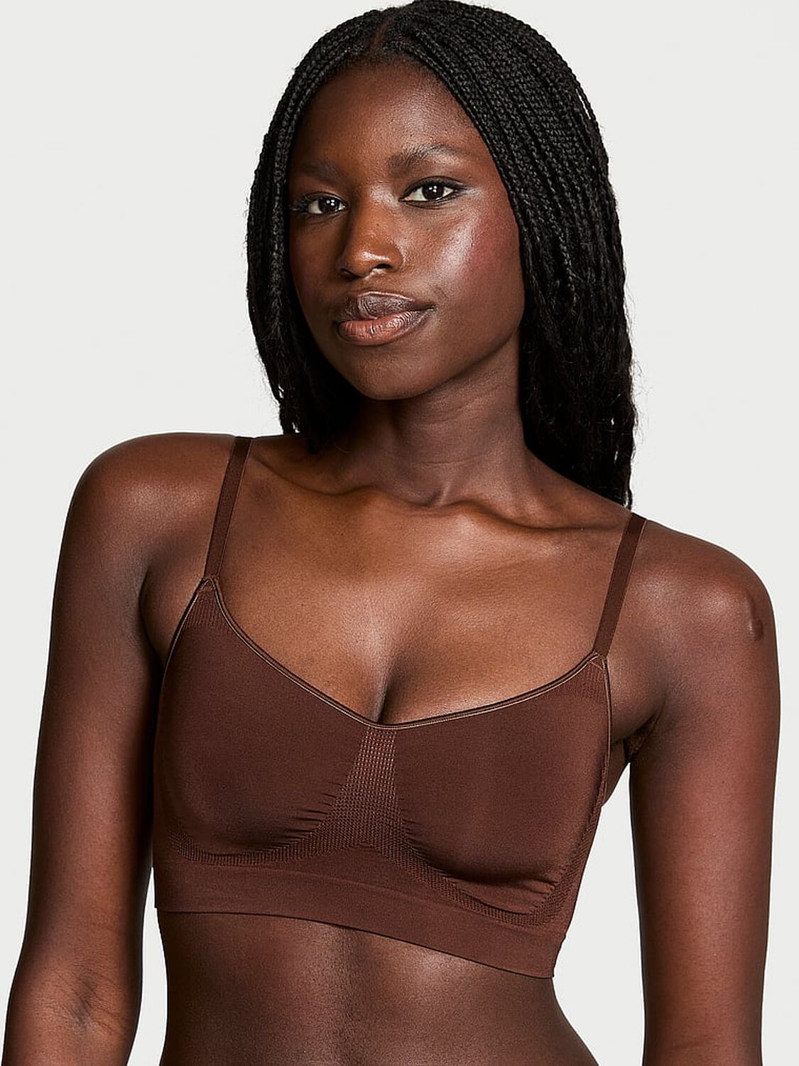 vs Victoria's Secret Shapewear by Victoria SeamlessShaping� Bralette Ganache 1 of 4 