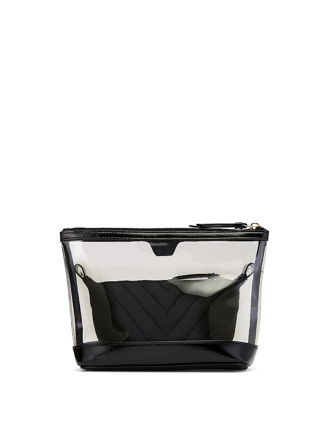vs Victoria's Secret 2-Piece Makeup Bag Black 2 of 3 