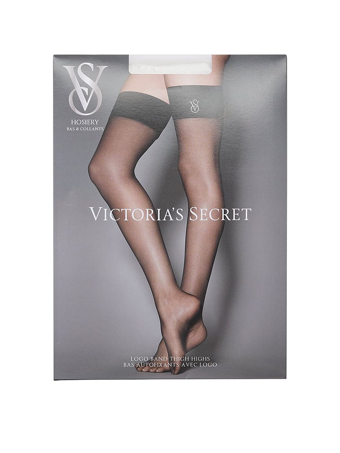 vs Very Sexy Crystal Logo Thigh Highs 1 of 1 