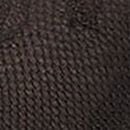 Sheer Rose Lace Triangle Babydoll Set, Black, swatch