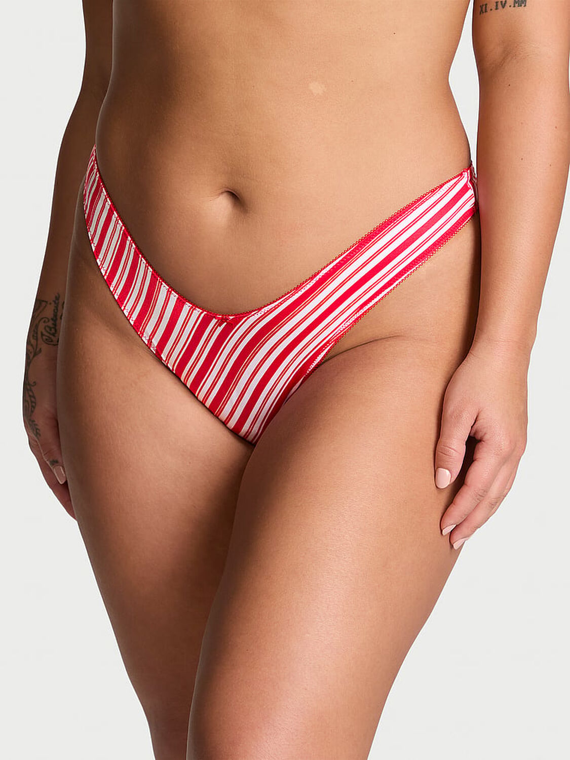 vs Very Sexy Smooth Micro High-Leg Thong Panty 1 of 3 