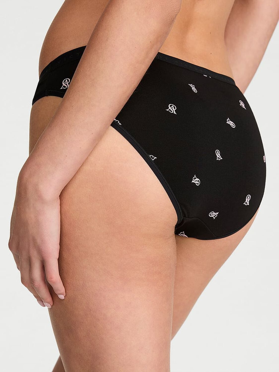 vs Victoria's Secret Stretch Cotton Bikini Panty Tossed Vs Lockup 2 of 2 