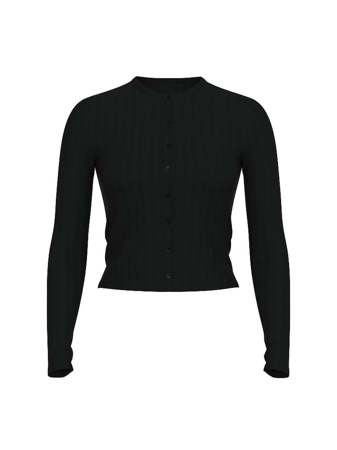 vs Victoria's Secret Ultra-Fine Modal Cardigan Black 3 of 3