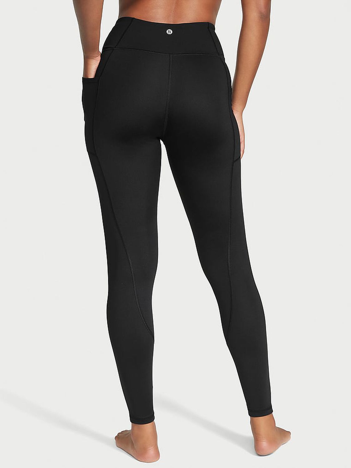 vs Vsx VSX Essential High-Rise Pocket Legging Black 2 of 3 