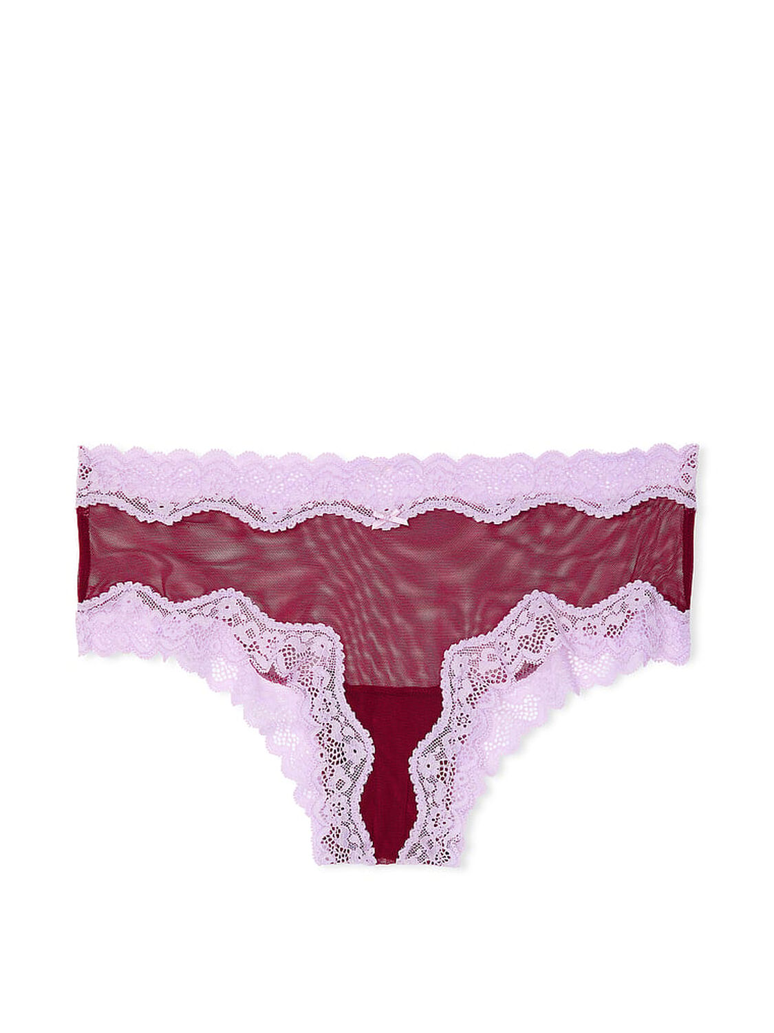 vs Victoria's Secret Tease Mesh Lace-Trim Cheeky Panty 1 of 2 