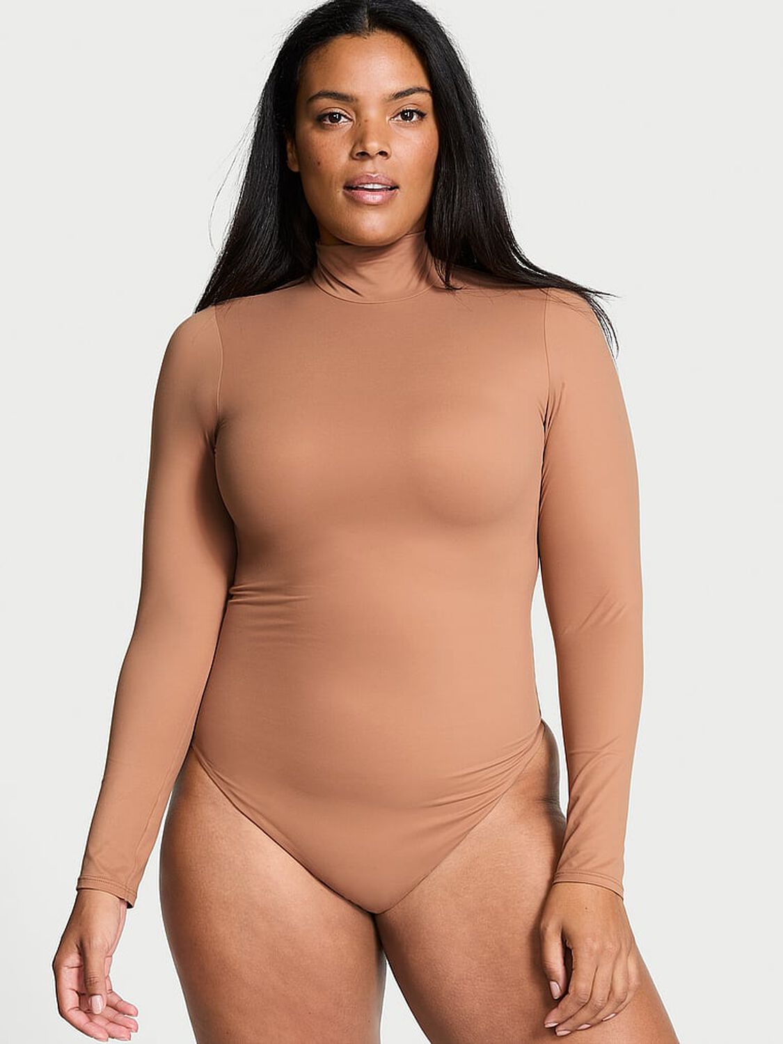 vs Victoria's Secret BODYWEAR by Victoria with FeatherSoft™ Innovation Turtleneck Bodysuit 1 of 4 