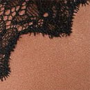 Smooth Lace-Trim Push-Up Bra, Caramel, swatch