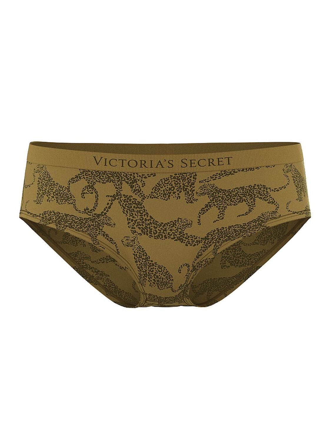 vs Seamless Seamless Hiphugger Panty Green Chameleon Leopards 2 of 2 