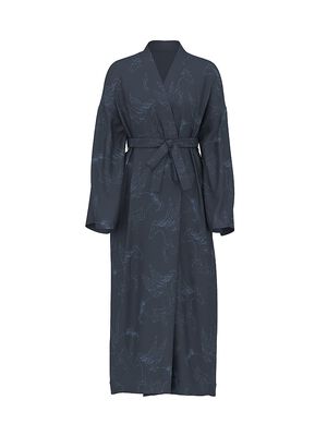 Equestrian Glam Satin Long Robe