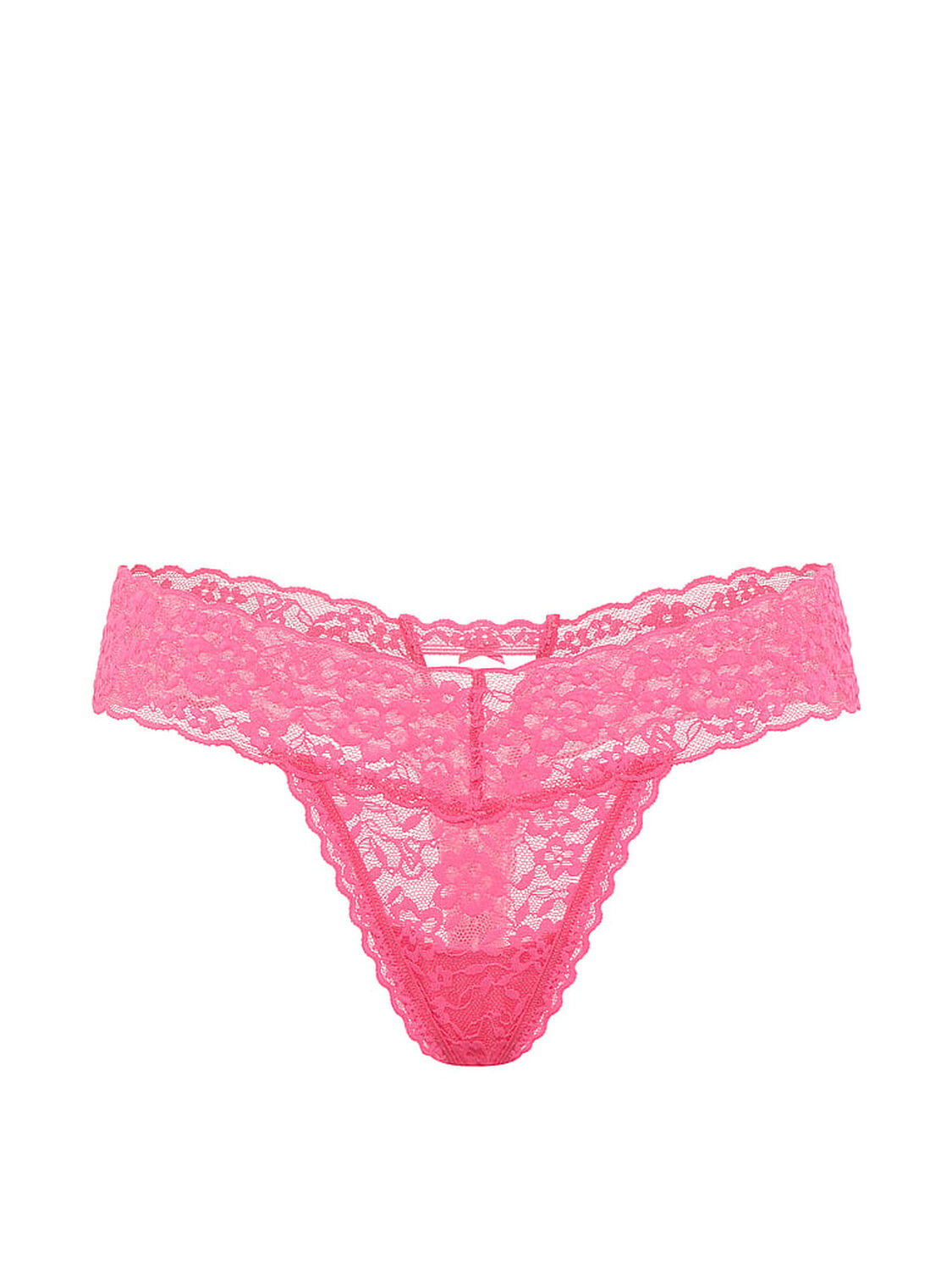 vs The Lacie Lace Keyhole Thong Panty Bombshell Pink 3 of 3 