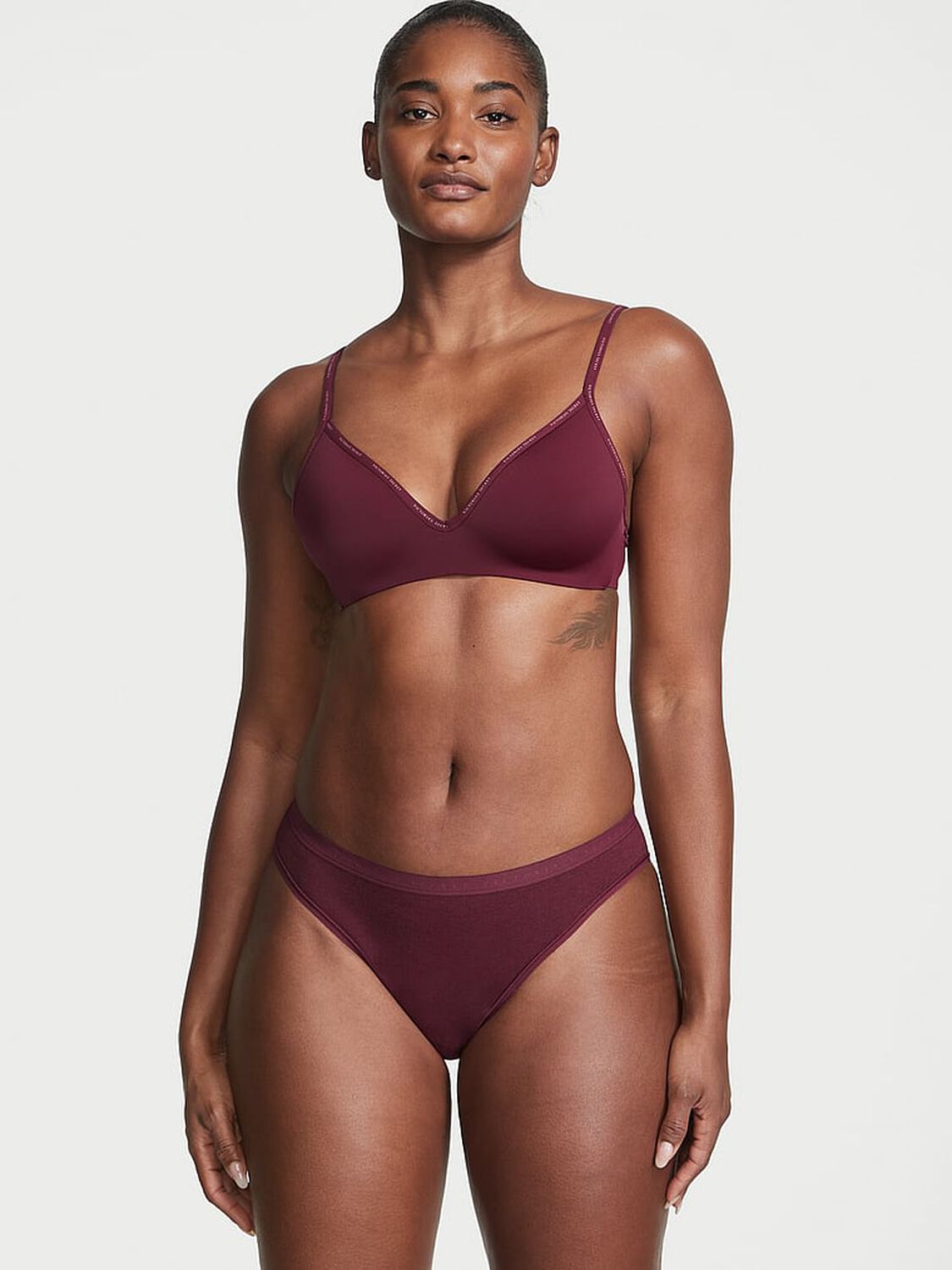 vs Victoria's Secret Stretch Cotton Bikini Panty Kir 1 of 3 