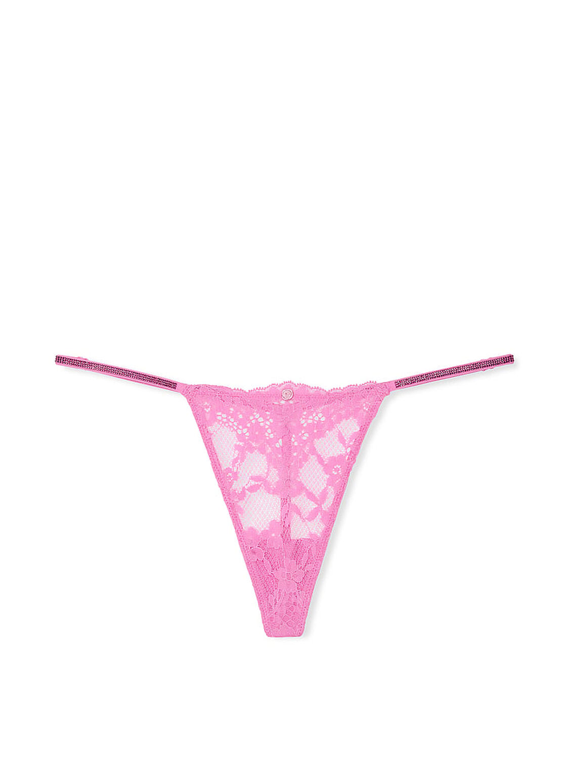 vs Dream Angels Twinkle Strap Lace V-String Panty 3 of 4 
