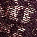 Wicked Unlined Lace Balconette Bra, Winter Wine, swatch
