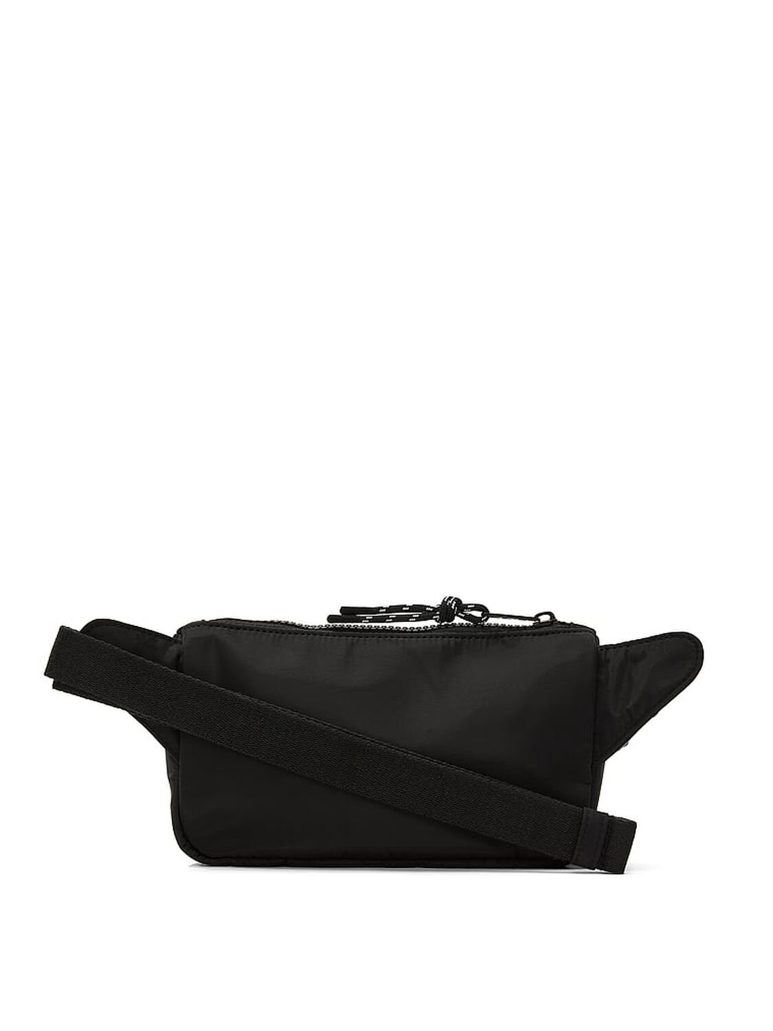 vs Pink Nylon Convertible Sling Bag Black Nylon 2 of 2 