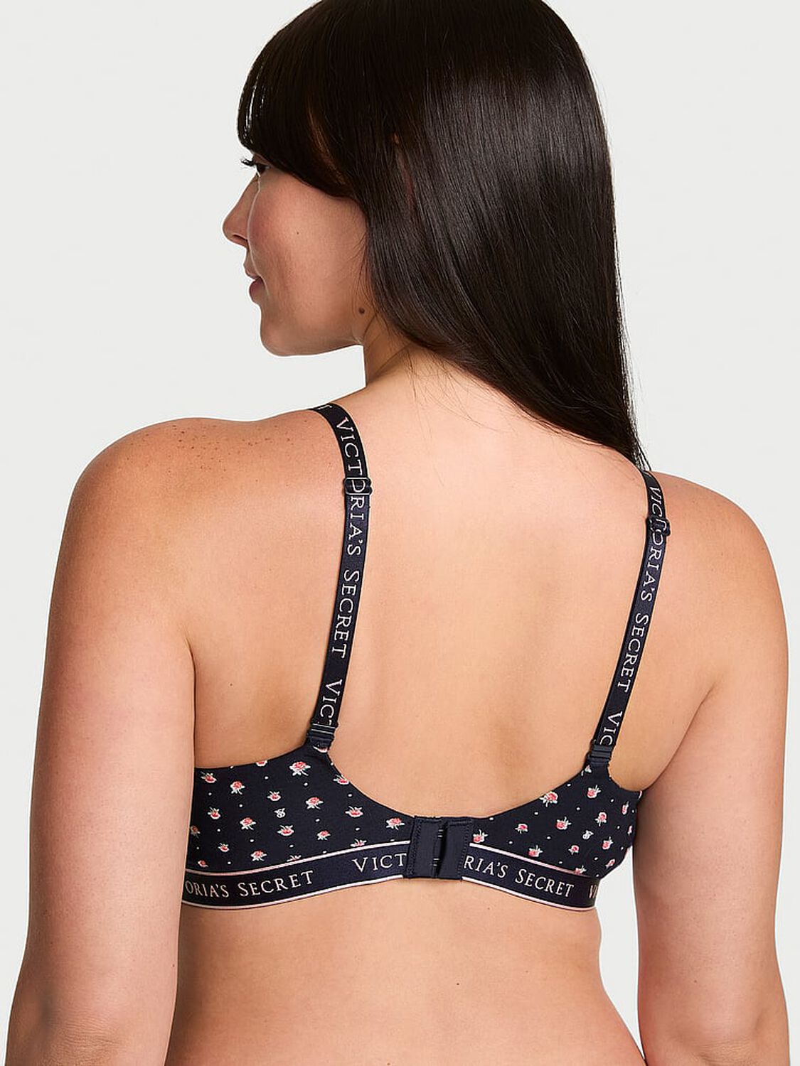 vs The T-Shirt Cotton Lightly Lined Wireless Bra 2 of 3 