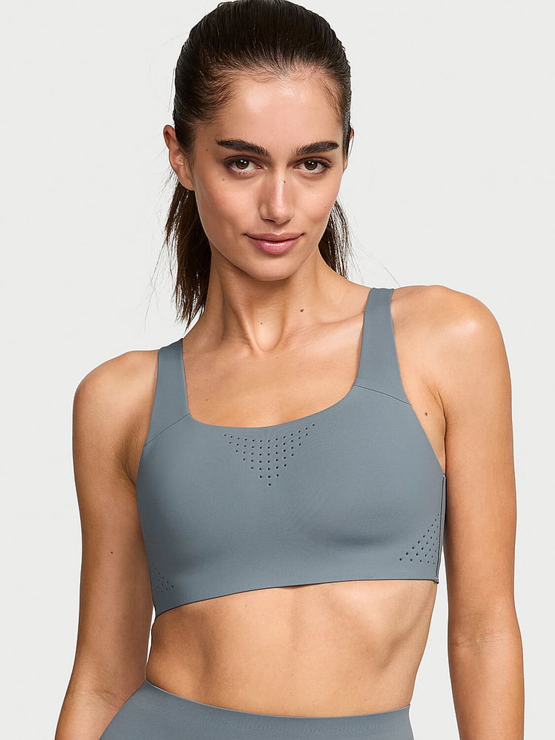 vs Vsx VSX Featherweight Max&trade; Sports Bra Dark Steel 1 of 3 
