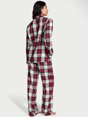 Flannel Long Pajama Set