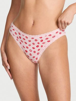 Lace-Waist Bikini Panty