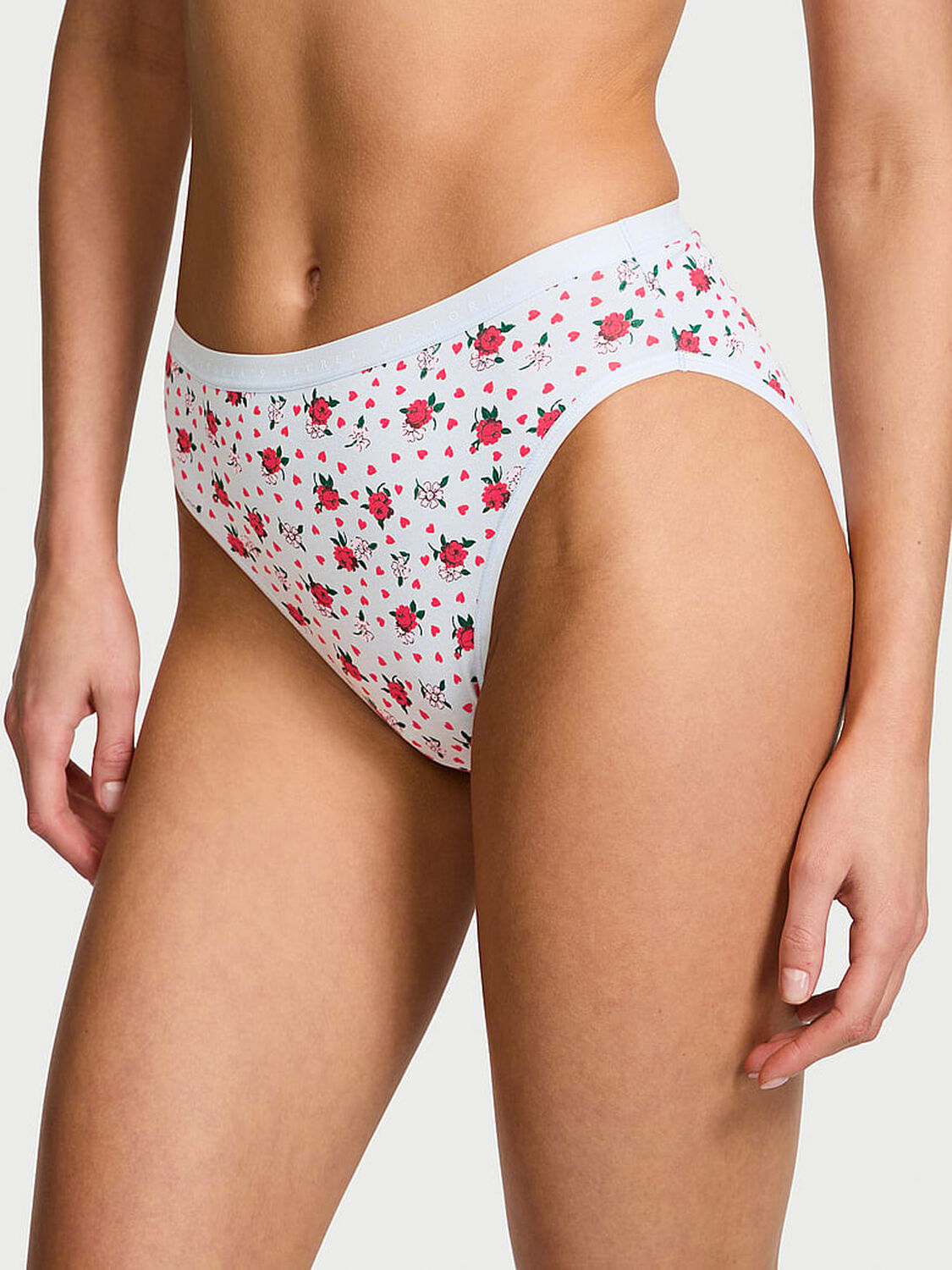 vs Victoria's Secret Stretch Cotton High-Leg Brief Panty 1 of 3 