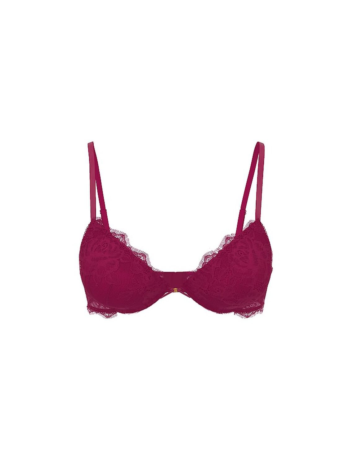 vs Very Sexy Bombshell Add-2-Cups Rose Lace Push-Up Bra Fresh Jam 1 of 3 