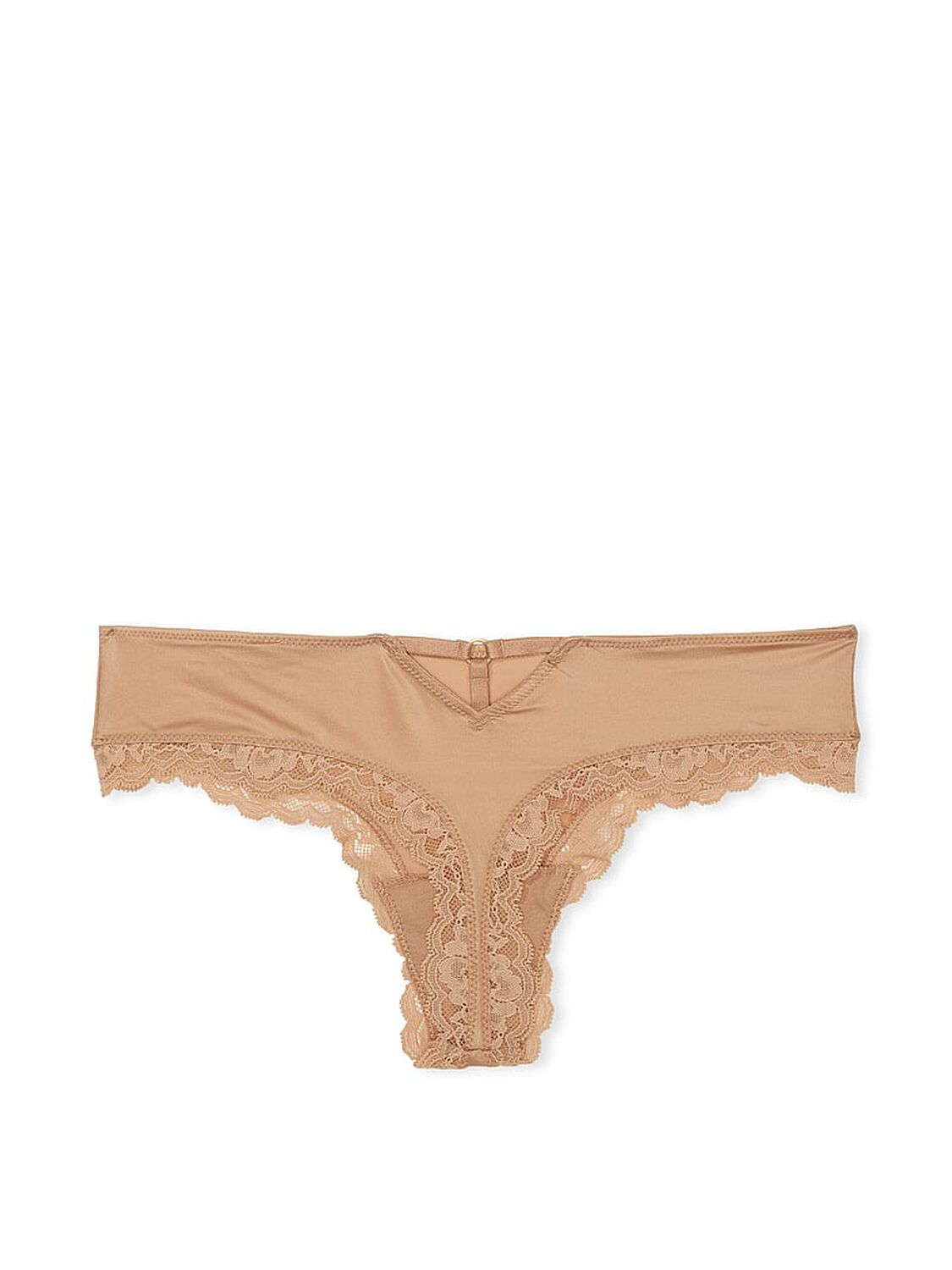vs Very Sexy Smooth Cutout Back Thong Panty Sweet Praline 4 of 4 