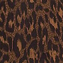 Luxe Sheer Satin Long Slip Dress, Ganache Leopard, swatch
