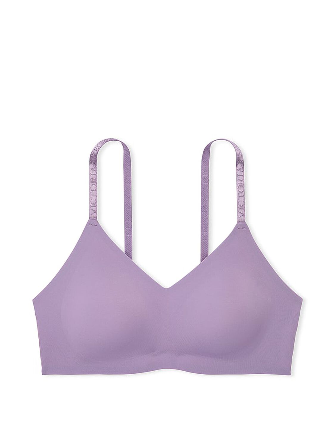 vs The T-Shirt Lightly Lined Wireless Comfort Bra Frozen Plum 3 of 3 