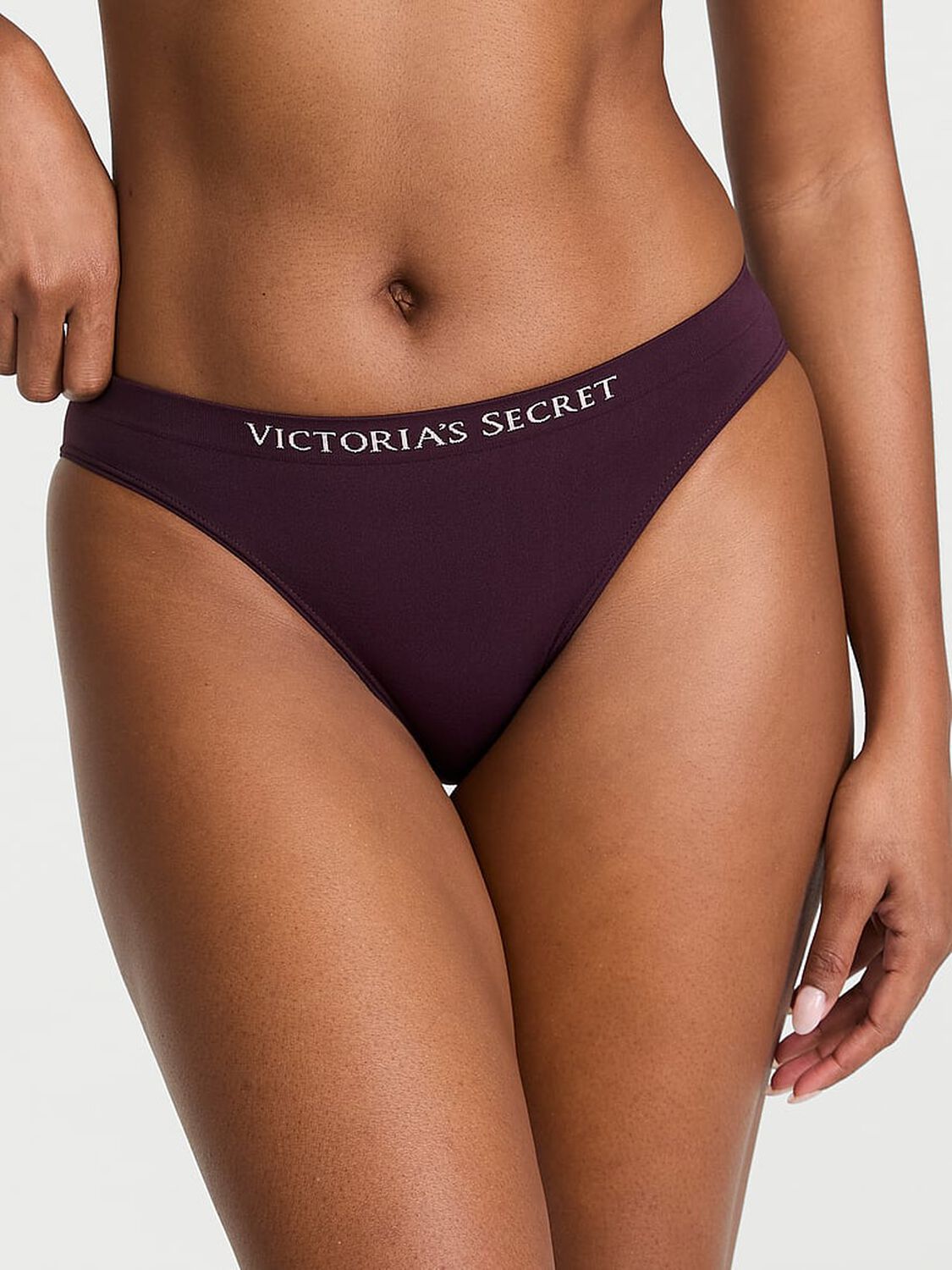 vs Seamless Seamless Bikini Panty Winter Wine 1 of 3 