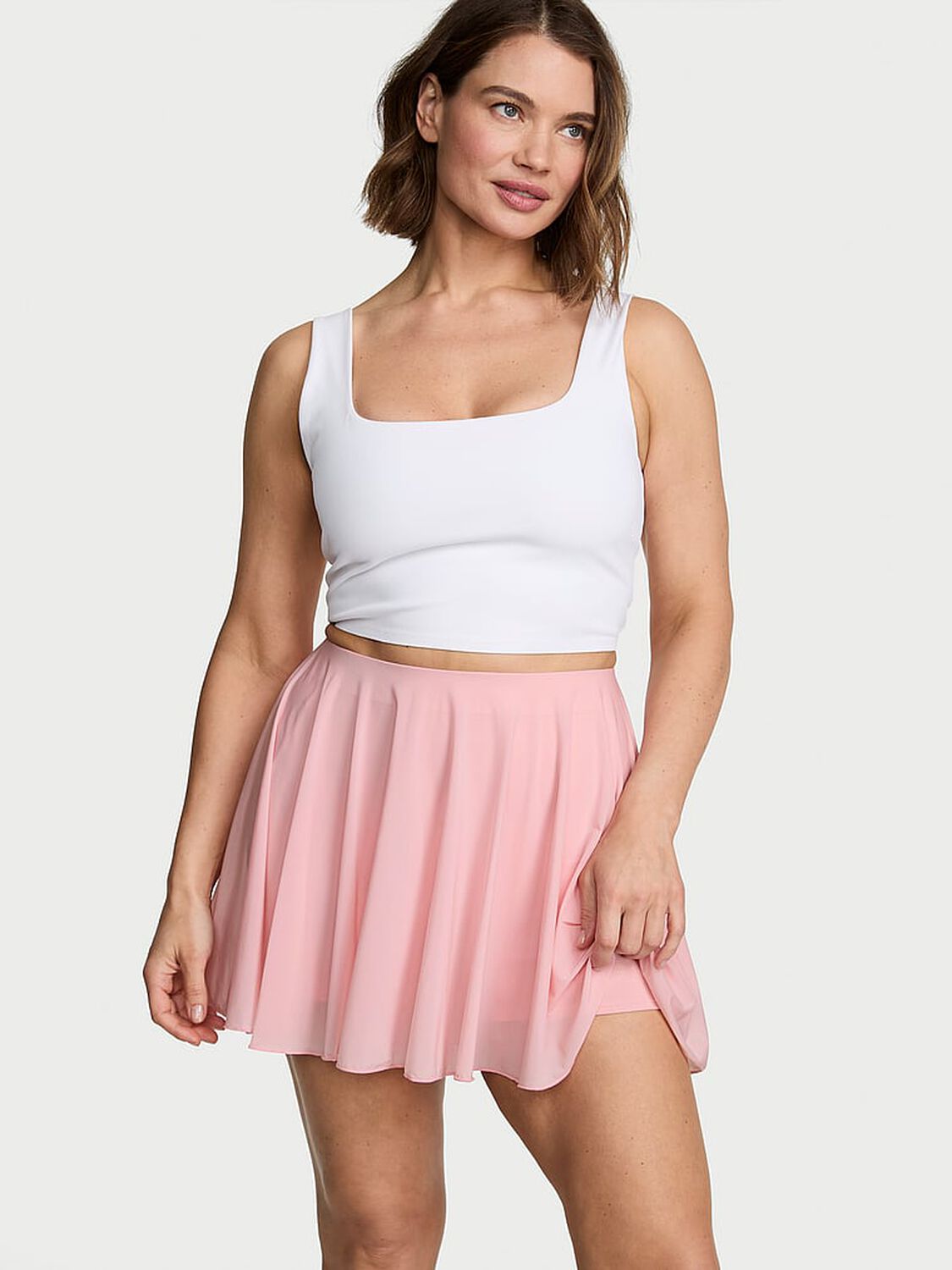 vs Vsx VSX Elevate&trade; Sheer Radiance Active Skirt Dusk Pink 1 of 4 