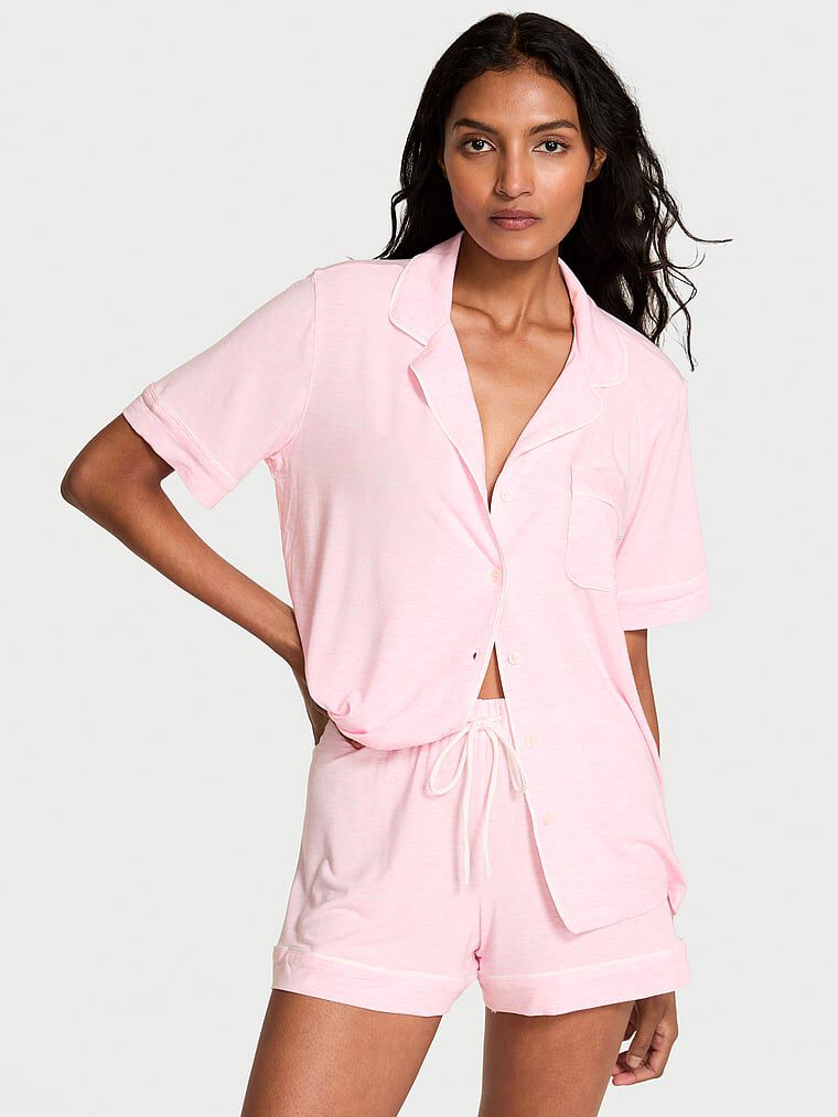 SoSoft™ Modal Short Pajama Set Heather Pink Petal | Victoria's