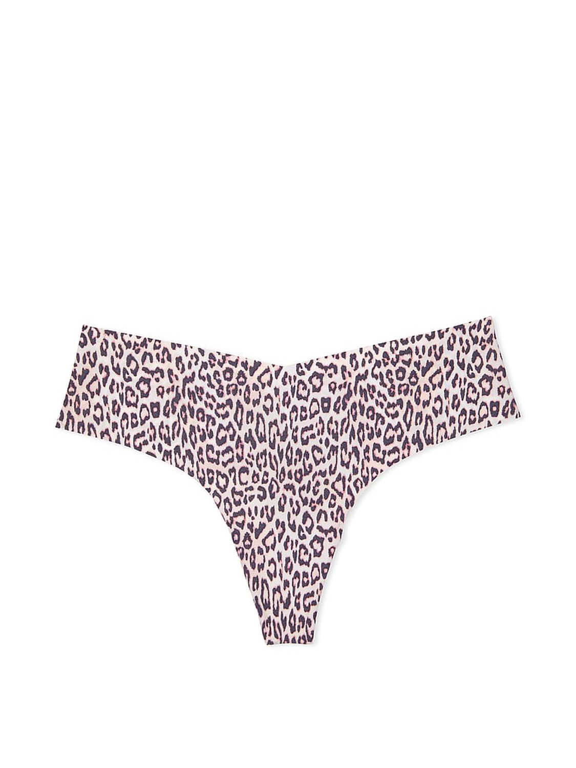 vs No-Show No-Show Thong Panty Purest Pink Leopard 3 of 3 
