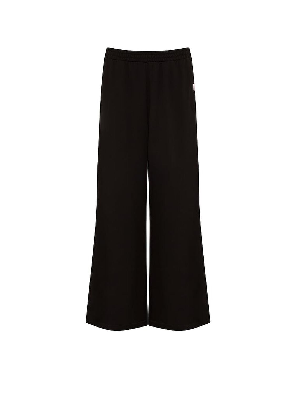 vs Angel Essentials Off-Duty Terry Wide-Leg Sweatpant Black 3 of 3 