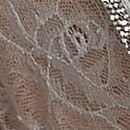 Gradient Shine Strap Rose Lace V-String Panty, Sterling, swatch