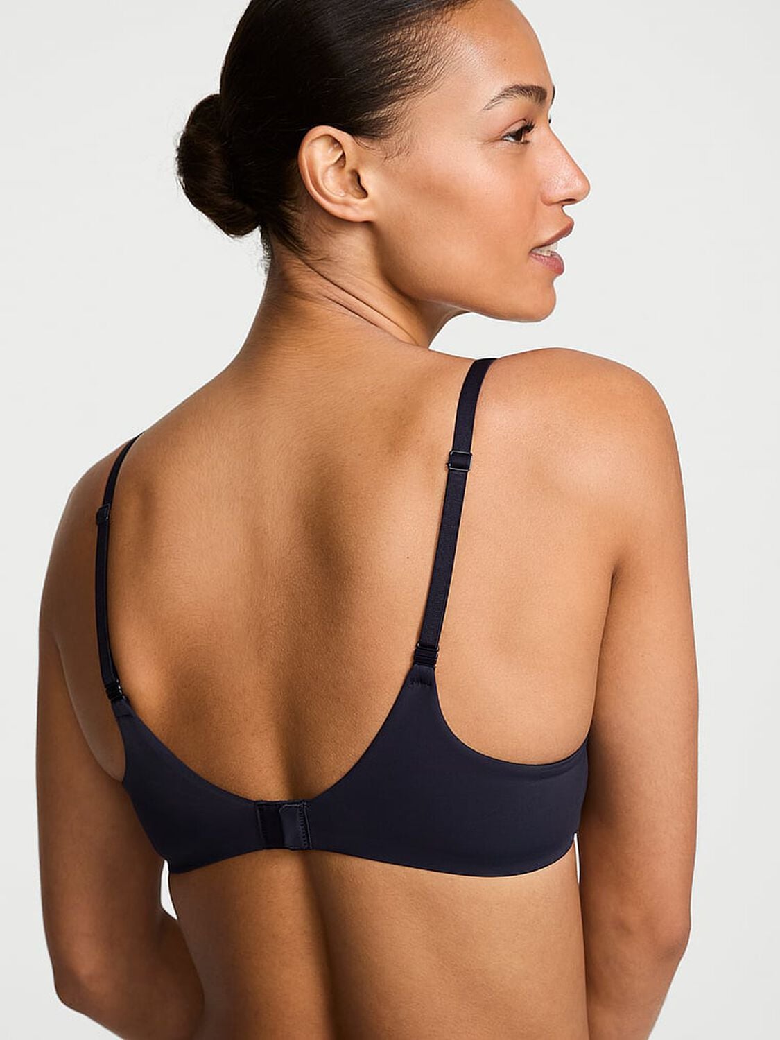 vs Body By Victoria FlexFactor Lightly Lined Balconette Bra Soir&atilde;&copy;E Blue 2 of 3 