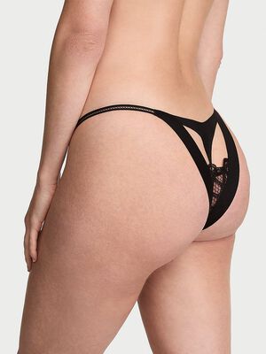 Viper Embroidery Brazilian Panty
