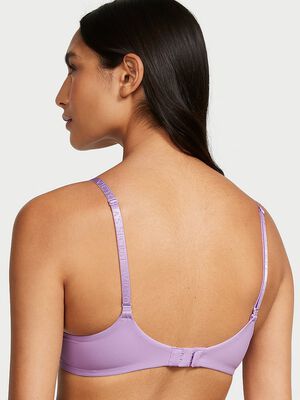 Lightly Lined Micro-Rib Demi Bra