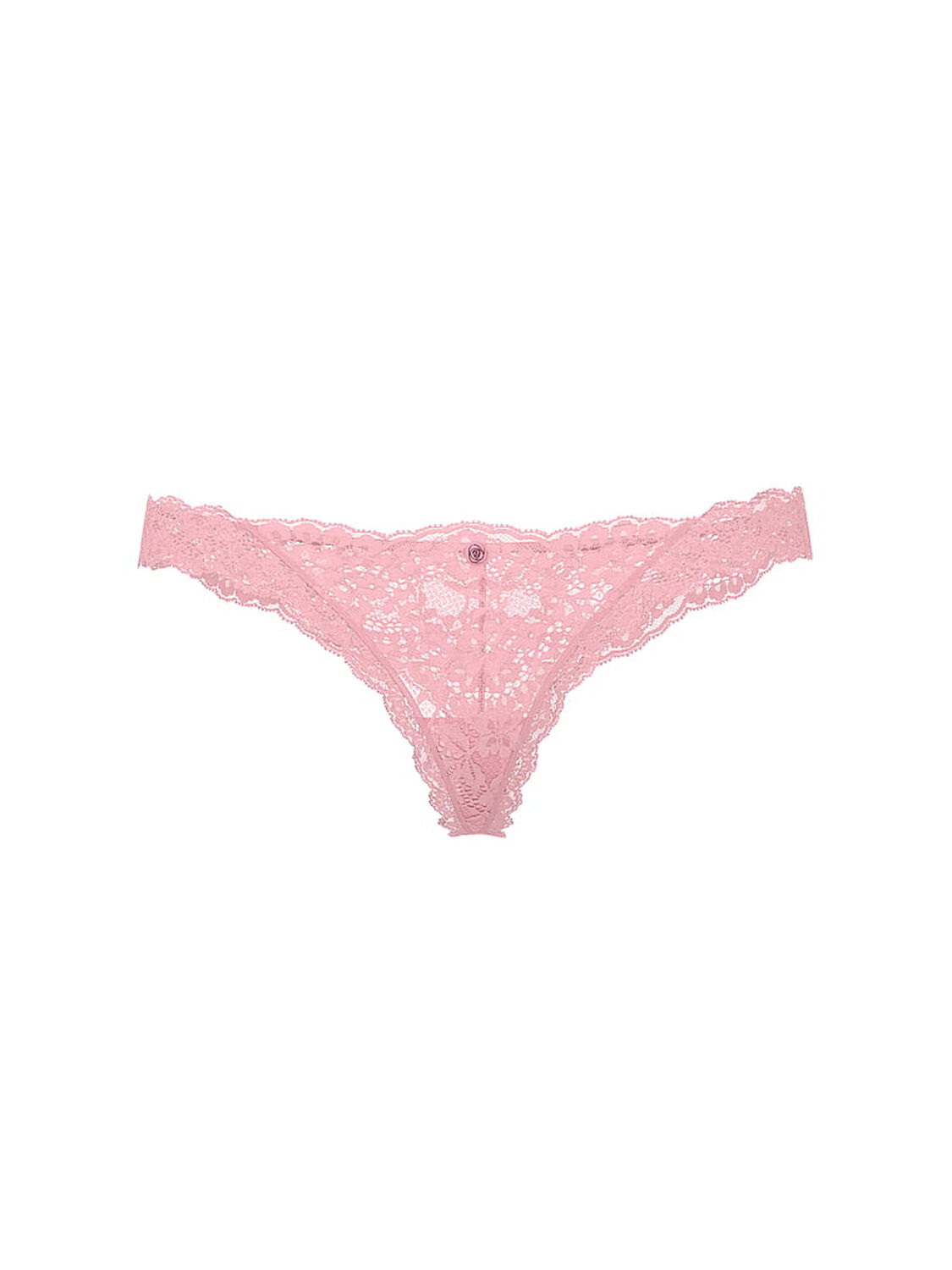 vs Dream Angels Lace Thong Panty Petal Pink 3 of 3 