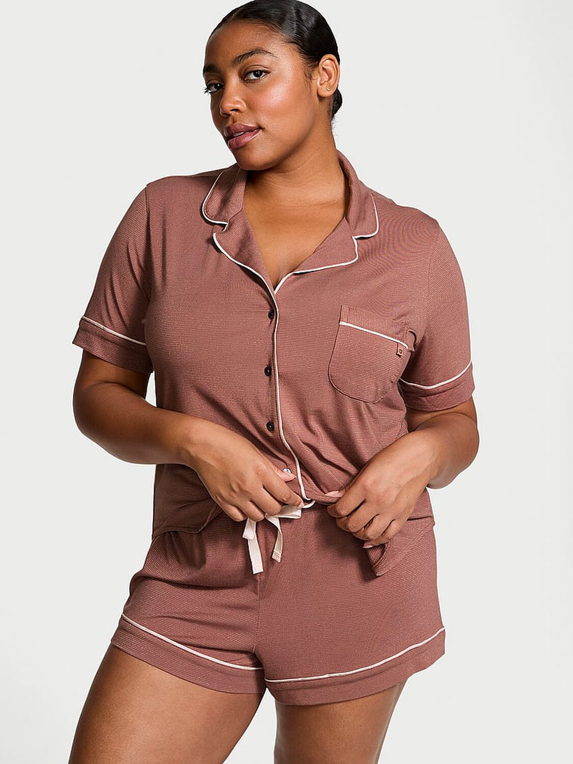 vs Victoria's Secret Modal Short Pajama Set 1 of 3 