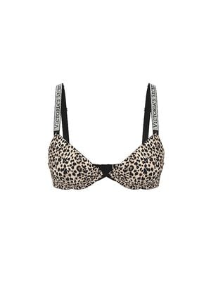 Bombshell Logo Shine Strap Add-2-Cups Push-Up Bra