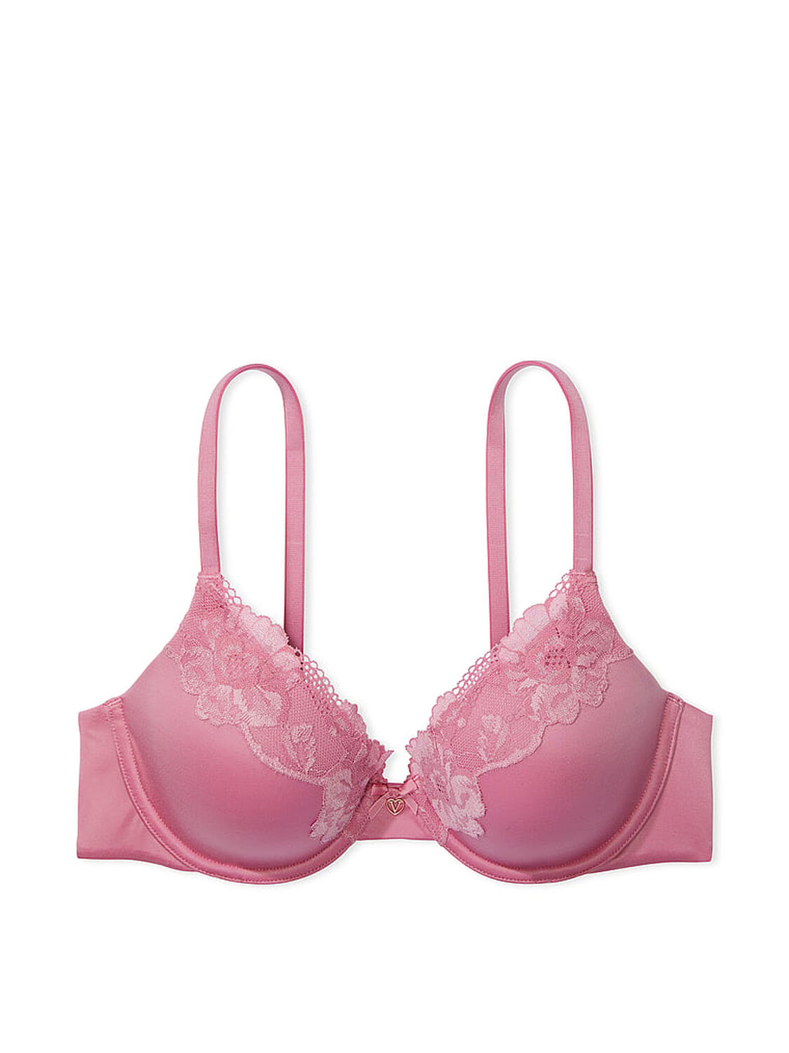 vs Body By Victoria Lightly Lined Lace-Trim Full-Coverage Bra 3 of 4 