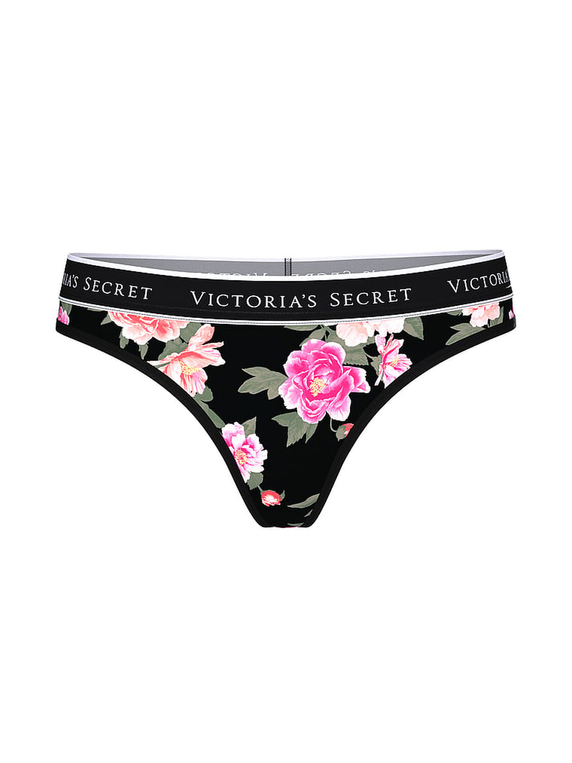 vs Cotton Logo Cotton Thong Panty 3 of 3 
